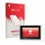 Face avant d’un emballage produit avec le logo de la marque upscreen. À côté, l’appareil GESAS High Performance 7" HMI Panel e