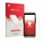 Face avant d’un emballage produit avec le logo de la marque upscreen. À côté, l’appareil i.safe MOBILE IS540.M1 est représenté