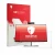 Face avant d’un emballage produit avec le logo de la marque upscreen. À côté, l’appareil HP Z24m G3 est représenté avec la pro