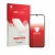 Face avant d’un emballage produit avec le logo de la marque upscreen. À côté, l’appareil realme C100x est représenté avec la p