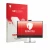 Face avant d’un emballage produit avec le logo de la marque upscreen. À côté, l’appareil Dell Pro 24-All-in-One Plus QB24250 e