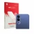 Face avant d’un emballage produit avec le logo de la marque upscreen. À côté, l’appareil Vivo V70 FE (Caméra UNIQUEMENT) est r