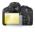 Image de l'appareil Canon EOS 500D avec une grande variété de protections d'écran.