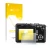 Face avant d’un emballage produit avec le logo de la marque upscreen. À côté, l’appareil Olympus PEN E-PL1 est représenté avec