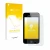 Face avant d’un emballage produit avec le logo de la marque upscreen. À côté, l’appareil Apple iPod Touch (4ème Gen.) est repr