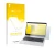 Face avant d’un emballage produit avec le logo de la marque upscreen. À côté, l’appareil HP EliteBook 830 G5 Non-Touch est rep