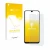 Face avant d’un emballage produit avec le logo de la marque upscreen. À côté, l’appareil Samsung Galaxy A50s est représenté av