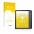 Face avant d’un emballage produit avec le logo de la marque upscreen. À côté, l’appareil Kobo Libra H2O est représenté avec la