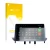 Face avant d’un emballage produit avec le logo de la marque upscreen. À côté, l’appareil Pioneer AVH-Z5200DAB est représenté a