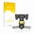 Face avant d’un emballage produit avec le logo de la marque upscreen. À côté, l’appareil PowaKaddy CT6 est représenté avec la 