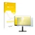 Face avant d’un emballage produit avec le logo de la marque upscreen. À côté, l’appareil Lenovo ThinkVision T24i-2L est représ