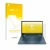 Face avant d’un emballage produit avec le logo de la marque upscreen. À côté, l’appareil HP Chromebook x360 (14b-cbX) est repr