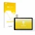 Face avant d’un emballage produit avec le logo de la marque upscreen. À côté, l’appareil Garmin Tread Overland Edition 8" est 