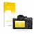 Face avant d’un emballage produit avec le logo de la marque upscreen. À côté, l’appareil Sony Alpha 7R V est représenté avec l