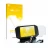 Face avant d’un emballage produit avec le logo de la marque upscreen. À côté, l’appareil VOGE 350 AC est représenté avec la pr