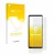Face avant d’un emballage produit avec le logo de la marque upscreen. À côté, l’appareil Sony Xperia 1 V est représenté avec l