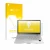 Face avant d’un emballage produit avec le logo de la marque upscreen. À côté, l’appareil Fujitsu Lifebook U9313X est représent