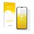 Face avant d’un emballage produit avec le logo de la marque upscreen. À côté, l’appareil Samsung Galaxy A54 5G (case-friendly)
