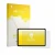 Face avant d’un emballage produit avec le logo de la marque upscreen. À côté, l’appareil Peaq PET 10980-F628E est représenté a