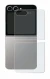 Image de l'appareil Samsung Galaxy Z Flip 6 (Arrière) avec une grande variété de protections d'écran.