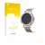 Face avant d’un emballage produit avec le logo de la marque upscreen. À côté, l’appareil Darmowade Smartwatch 1.2" est représe