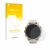 Face avant d’un emballage produit avec le logo de la marque upscreen. À côté, l’appareil Garmin Fenix 8 (43 mm) est représenté
