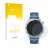 Face avant d’un emballage produit avec le logo de la marque upscreen. À côté, l’appareil Huawei Watch GT 5 (46 mm) est représe