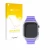 Face avant d’un emballage produit avec le logo de la marque upscreen. À côté, l’appareil Jubunrer Kids Smartwatch est représen