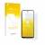 Face avant d’un emballage produit avec le logo de la marque upscreen. À côté, l’appareil Motorola Moto G34 5G est représenté a
