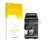Face avant d’un emballage produit avec le logo de la marque upscreen. À côté, l’appareil DeLonghi Magnifica Evo est représenté