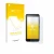 Face avant d’un emballage produit avec le logo de la marque upscreen. À côté, l’appareil SkyCaddie Pro 4X est représenté avec 