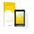 Face avant d’un emballage produit avec le logo de la marque upscreen. À côté, l’appareil Zoomsmart A8004 Series est représenté