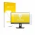 Face avant d’un emballage produit avec le logo de la marque upscreen. À côté, l’appareil Iiyama ProLite XUB2493HS-B6 est repré