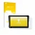 Face avant d’un emballage produit avec le logo de la marque upscreen. À côté, l’appareil Carpuride W702 Plus 7" est représenté