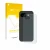 Face avant d’un emballage produit avec le logo de la marque upscreen. À côté, l’appareil Google Pixel 10a (Arrière) est représ