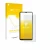 Face avant d’un emballage produit avec le logo de la marque upscreen. À côté, l’appareil Samsung Galaxy M07 est représenté ave