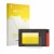 Face avant d’un emballage produit avec le logo de la marque upscreen. À côté, l’appareil Müller Elektronik SMART570 est représ