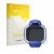 Face avant d’un emballage produit avec le logo de la marque upscreen. À côté, l’appareil Huawei Watch Kids X1 est représenté a
