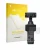 Face avant d’un emballage produit avec le logo de la marque upscreen. À côté, l’appareil Insta360 Luna Ultra est représenté av