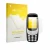 Face avant d’un emballage produit avec le logo de la marque upscreen. À côté, l’appareil Karbonn K32N est représenté avec la p