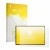 Face avant d’un emballage produit avec le logo de la marque upscreen. À côté, l’appareil Huawei MatePad Pro 12 2026 est représ