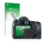 Face avant d’un emballage produit avec le logo de la marque upscreen. À côté, l’appareil Canon EOS 70D est représenté avec la 