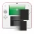 Image de l'appareil Nintendo 2DS avec une grande variété de protections d'écran.