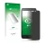 Face avant d’un emballage produit avec le logo de la marque upscreen. À côté, l’appareil Doogee T6 est représenté avec la prot