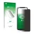 Face avant d’un emballage produit avec le logo de la marque upscreen. À côté, l’appareil Oukitel WP7 est représenté avec la pr