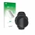 Face avant d’un emballage produit avec le logo de la marque upscreen. À côté, l’appareil Garmin Instinct Crossover AMOLED est 