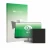Face avant d’un emballage produit avec le logo de la marque upscreen. À côté, l’appareil HP 27m 3WL48AA est représenté avec la