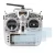 Image de l'appareil FrSky Taranis X9D avec une grande variété de protections d'écran.