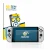 Face avant d’un emballage produit avec le logo de la marque BROTECT. À côté, l’appareil Nintendo Switch OLED-Modell est représ