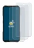 Image de l'appareil Doogee V20 Pro avec une grande variété de protections d'écran.